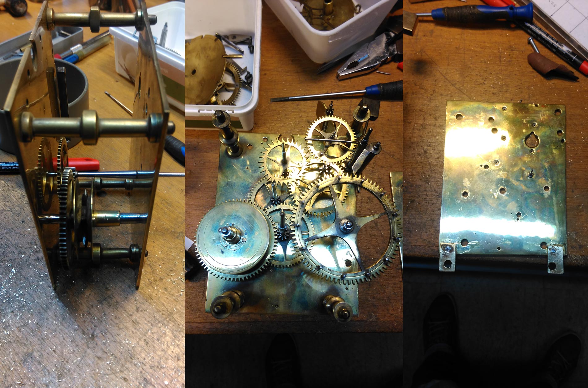 Amfibisch geluk Doe een poging Fotoverslag van restauratie van Engelse Staande klok - Uurwerkplaats 112 -  vakkundig klokkenmaker